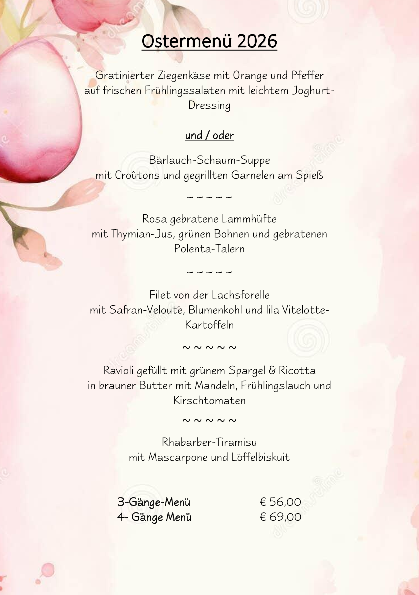 Ostermenü 2026