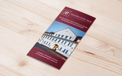Flyer des Badischen Hofs als PDF
