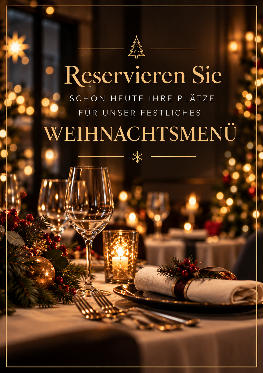 Weihnachts-Menü 25&26.12.2026